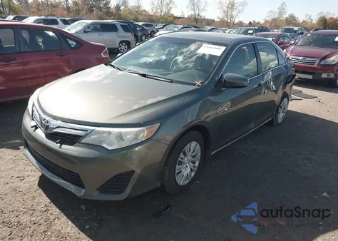 2012 Toyota Camry Le z USA, uszkodzony, nr VIN 4T4BF1FK9CR222685